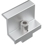 End Clamp L60mm, for H30mm Solar Panel